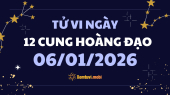 Tử vi 12 cung hoàng đạo thứ 3 ngày 6/1/2026: Xử Nữ bận rộn và áp lực