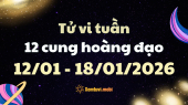 Tử vi tuần mới 12 cung hoàng đạo 12/1 - 18/1/2026: Cự Giải nhạy cảm, Nhân Mã lạc quan