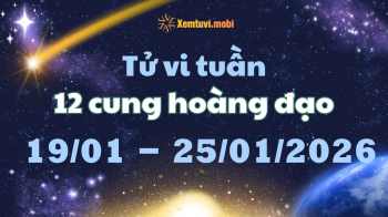 Tử vi tuần mới 12 cung hoàng đạo 19/1 - 25/1/2026: Ma Kết chín chắn và thực tế