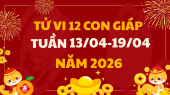 Tử vi 12 con giáp tuần mới từ 13/4 - 19/4/2026 tài lộc