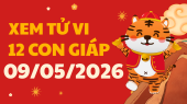 Coi bói tử vi 12 con giáp ngày 9/5/2026 - Tài lộc tử vi 12 con giáp