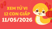Xem tử vi 12 con giáp ngày 11/5 - Coi tử vi của 12 con giáp tài lộc