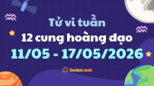Tử vi tuần mới 12 cung hoàng đạo 11/5 - 17/5/2026: Xử Nữ hoạt ngôn, sắc sảo
