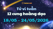 Tử vi tuần mới 12 cung hoàng đạo 18/5 - 24/5/2026: Song Tử sôi động và tích cực